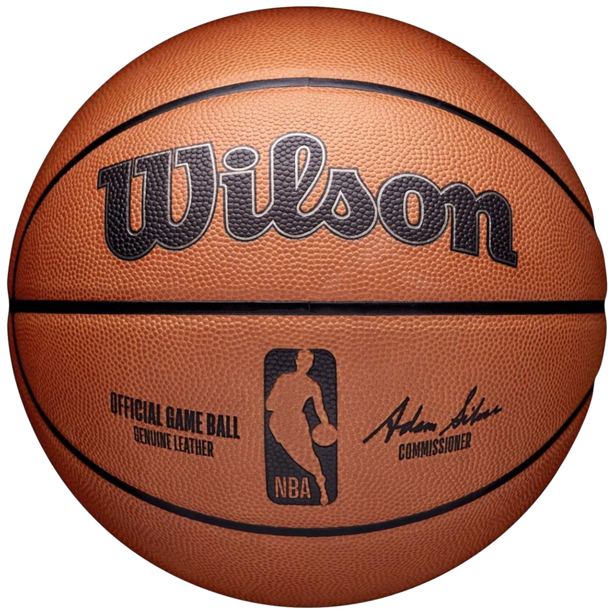 Wilson NBA Official Game Ball WTB7500ID, unisex, piłki do koszykówki, Pomarańczowe