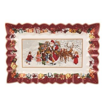 Świąteczny talerz na ciasto Toy's Fantasy 35x23cm Villeroy&Boch