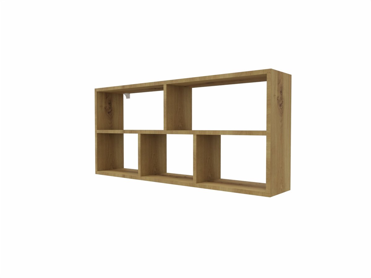 NOWOCZESNY REGAŁ DUŻA PÓŁKA WISZĄCA DĄB ARTISAN