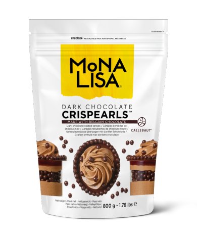 Mona Lisa Crispearls™ ciemna czekolada chrupiące kuleczki oblane czekoladą 800g