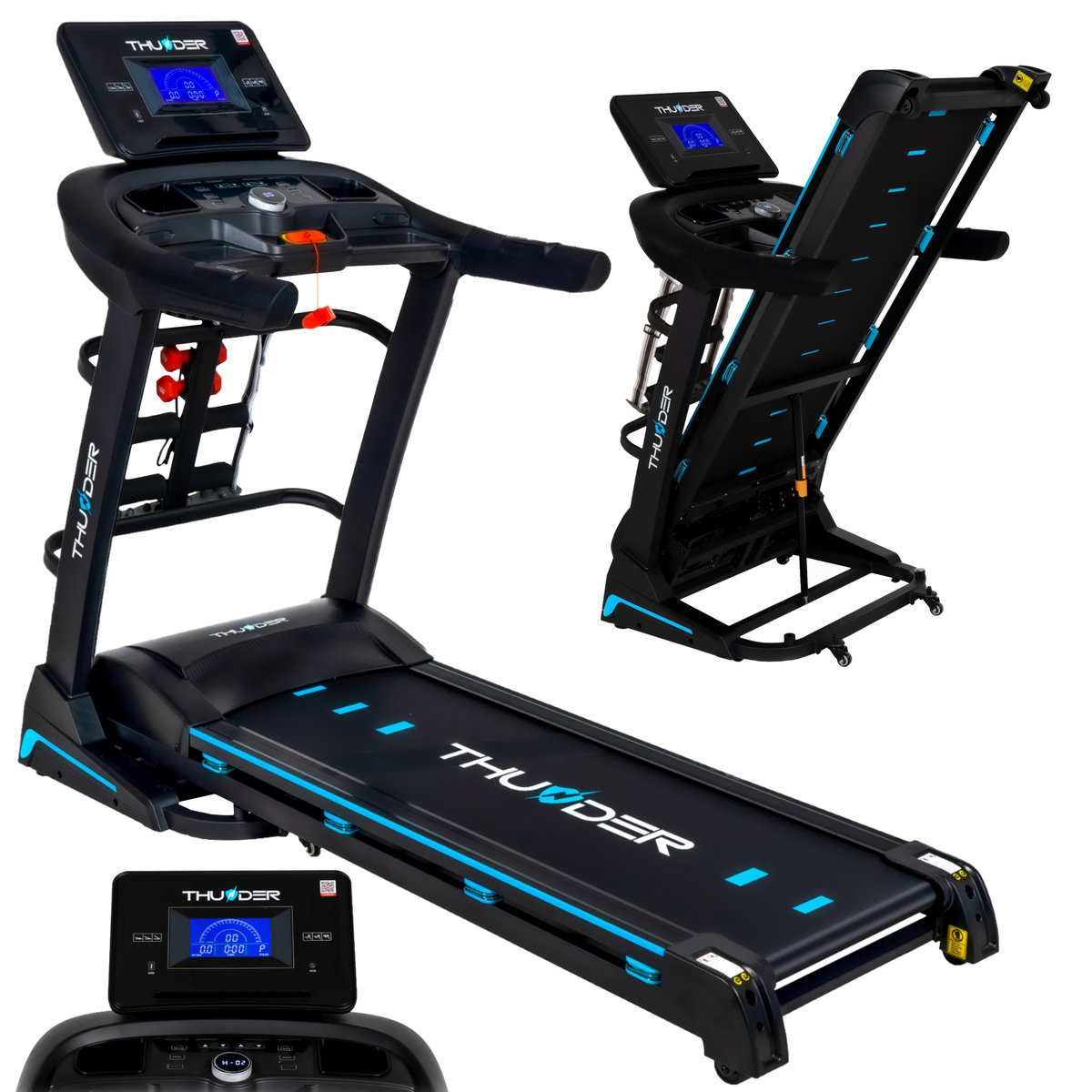 Bieżnia elektryczna THUNDER CORE-DS-BLACK