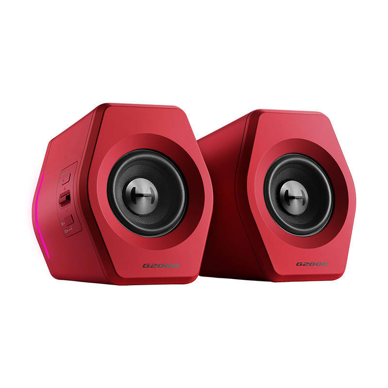 EDIFIER HECATE G2000 Red zestaw stereo bluetooth RGB czerwony