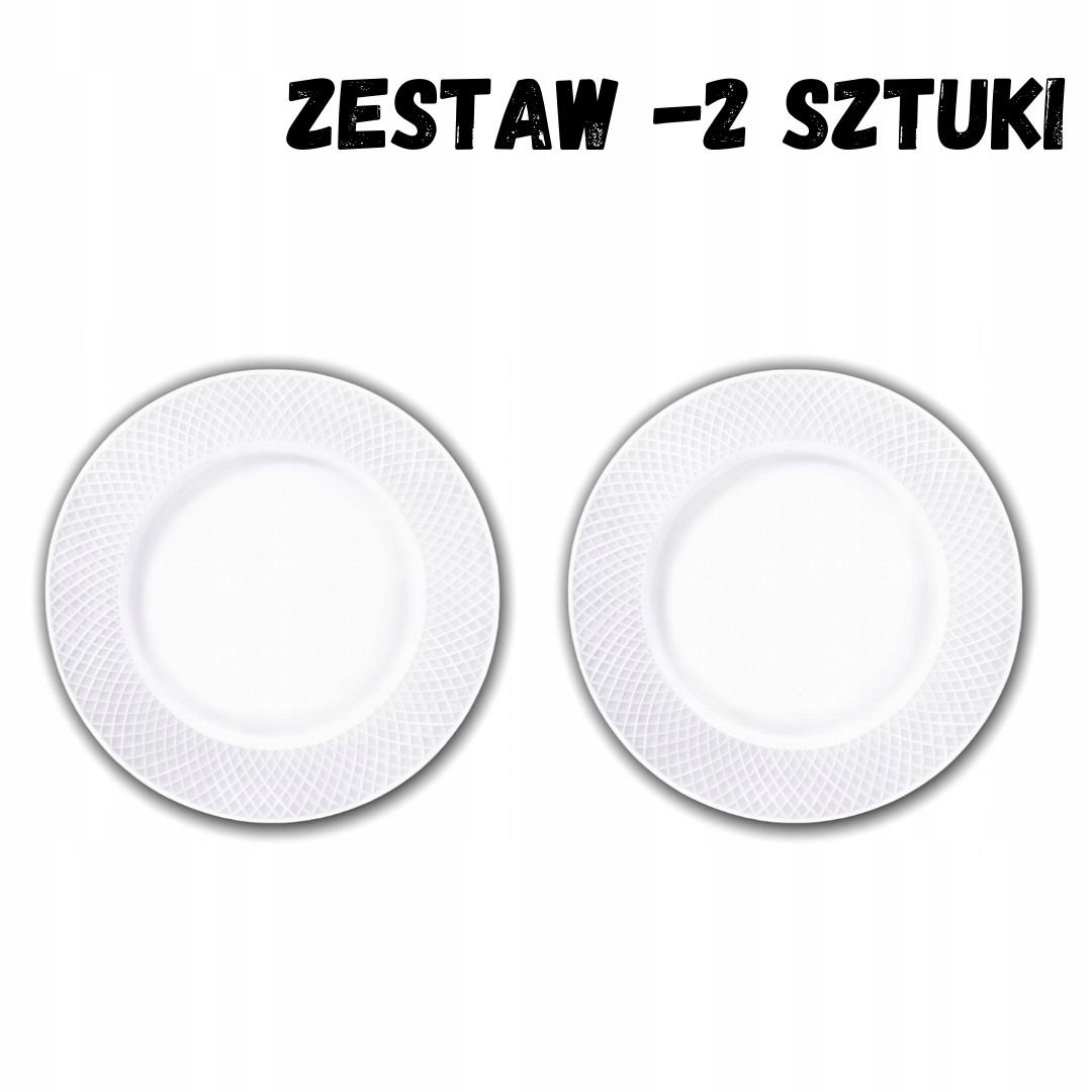 WILMAX Talerz obiadowy 28 cm-zestaw 2 szt  WL-880117/2C