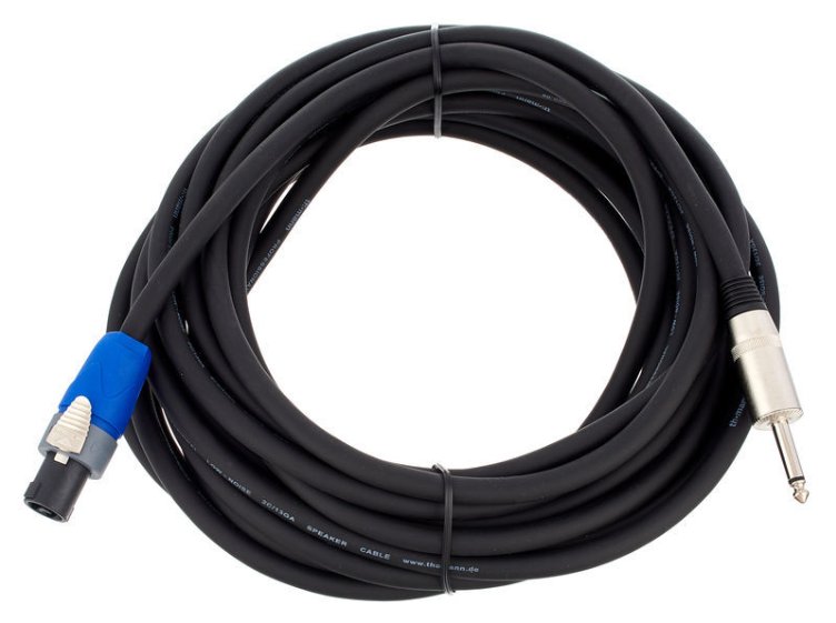 Kabel przewód głośnikowy Speakon - Jack 6,3 mm 10 m pro snake