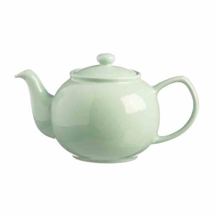 Price & Kensington dzbanek na herbatę z pokrywą  kolor: miętowy  typowo w języku angielskim dzbanek na herbatę  6 filiżanki 0056,768 (0056.768)