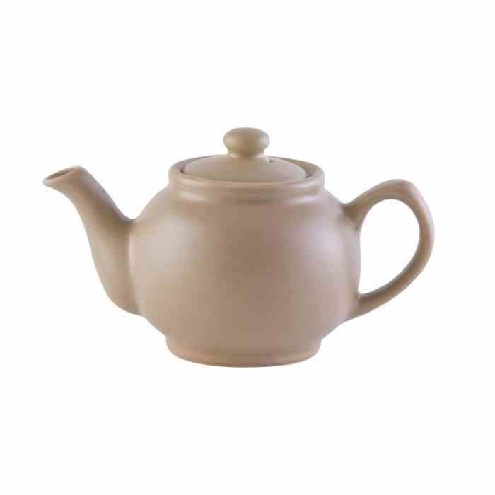 Price & Kensington Price i Kensington  dzbanek na herbatę z pokrywą  kolor: matowa Taupe  typowo w języku angielskim dzbanek na herbatę  6 filiżanki 0056.213