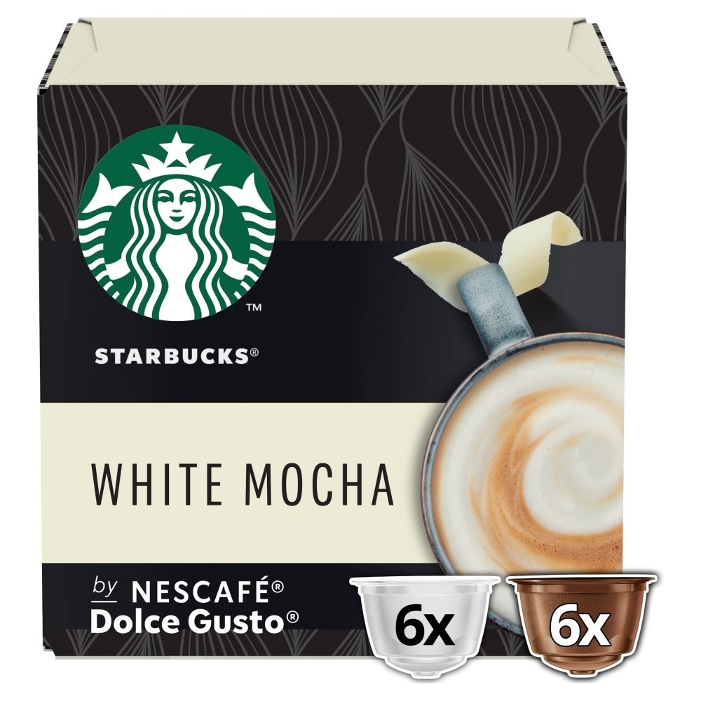 Kapsułki STARBUCKS White Mocha do ekspresu Nescafe Dolce Gusto