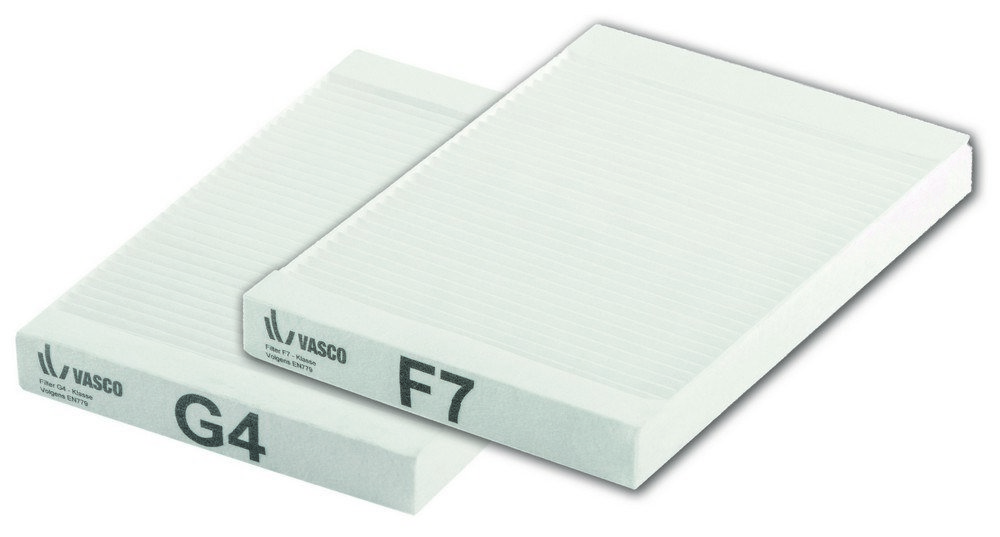 Vasco Zestaw filtrów G4/F7 do: X350/X425/X500 ( 495x186mm)