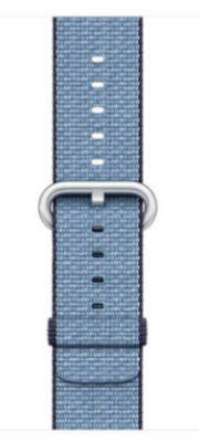 Oryginalny Pasek Apple Watch Nylon Navy/Tahoe Blue 38mm