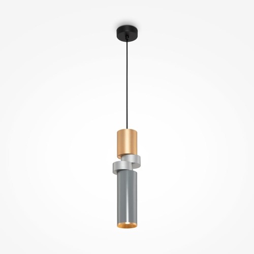Palette lampa wisząca 1-punktowa czarna/multikolor MOD303PL-01CFL3