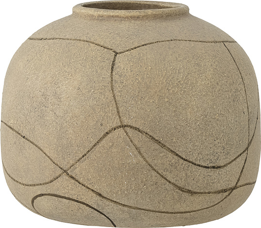Wazon Niza 16,5 cm beżowy