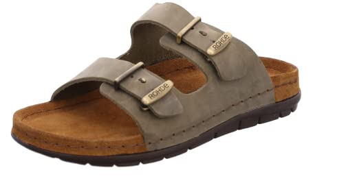 Rohde Damskie kapcie Rodigo, 61 Olive, 35 EU, 61 oliwkowy, 35 EU