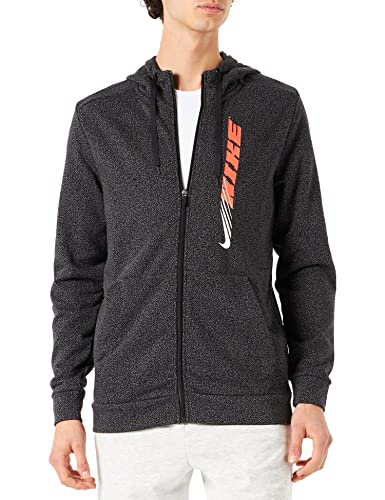 Nike Nk Drfz Flc Sc Energy płaszcz męski Black/Bright Crimson. XXL