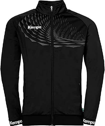 Kempa Chłopięca kurtka polowa Wave 26, męska kurtka sportowa, piłka nożna, treningowa, bluza dresowa