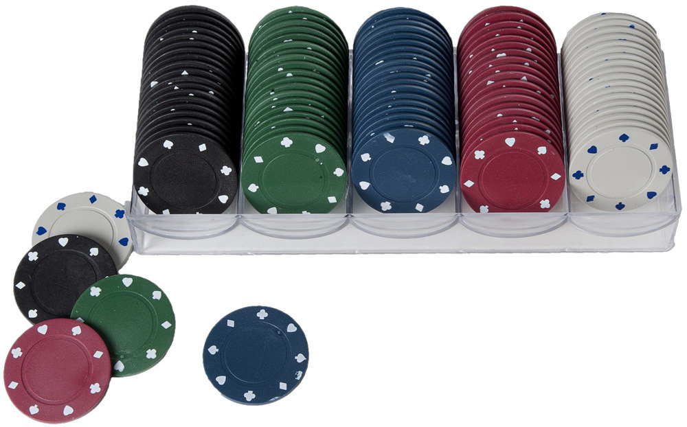 Hot Games Hot Games, żetony pokerowe, 100 sztuk