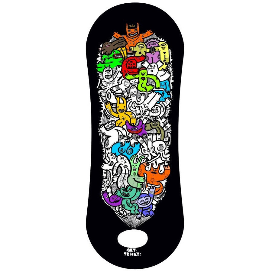 Trickboard Classic Get Tricky (Deska + Czarna Rolka)