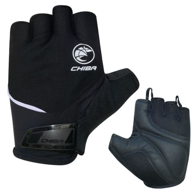 Chiba Sport, Rękawiczki rowerowe, Black, rozmiar M