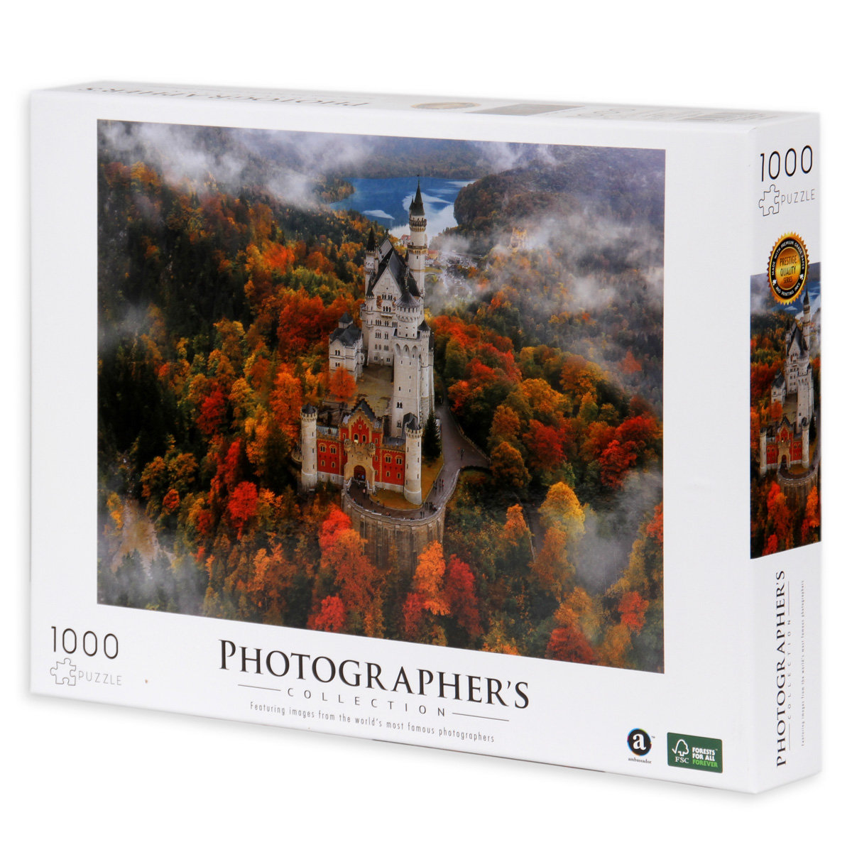 Puzzle, Photographer's, Zamek las, 1000 el.