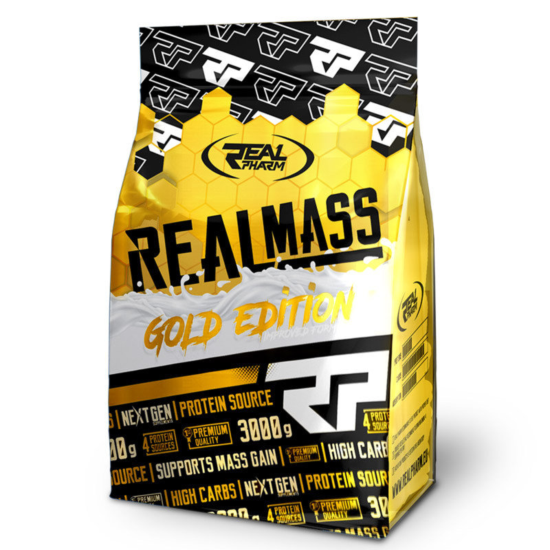 Zdjęcia - Gainer Real Pharm Real Mass Gold Edition 3000g 