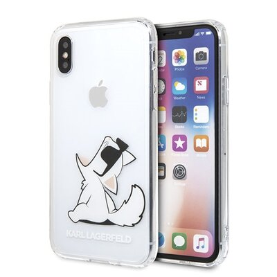 Karl Lagerfeld KLHCPXCFNRC iPhone X/Xs przeźroczysty KF000125
