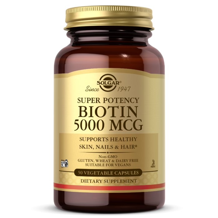 Solgar Biotyna 5000 mcg - 100 kapsułek