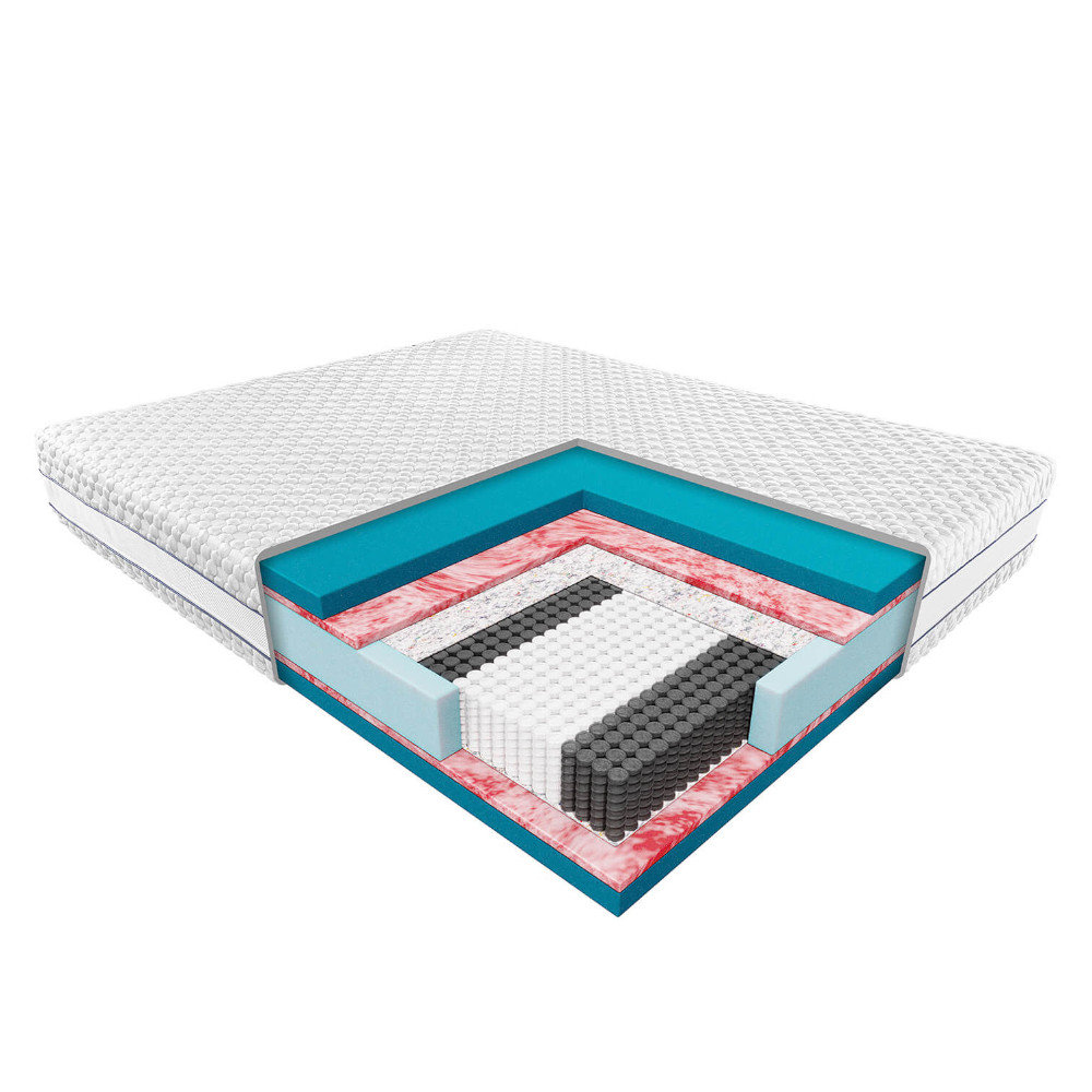 Janpol materac multipocket sprężynowy HYBRIS 100x200