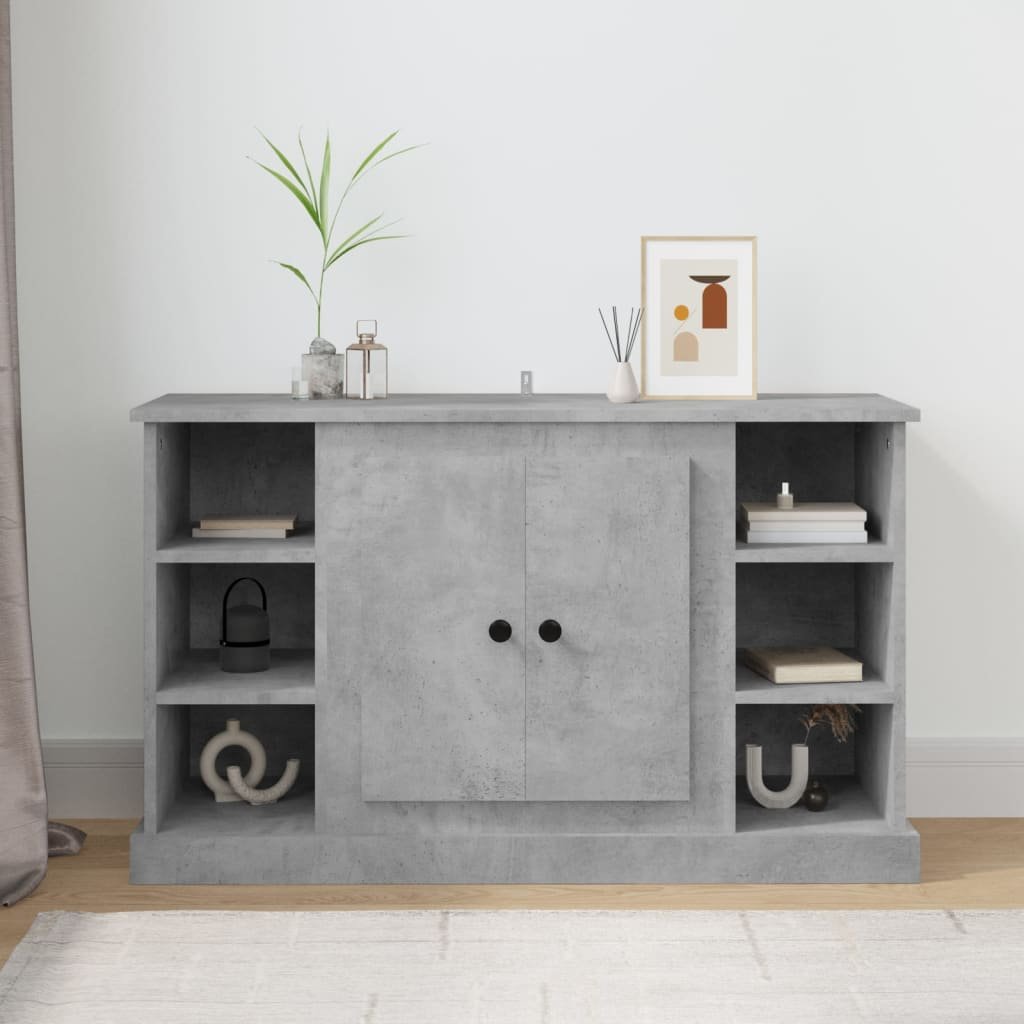vidaXL Szafka, szarość betonu, 100x35,5x60 cm, materiał drewnopochodny