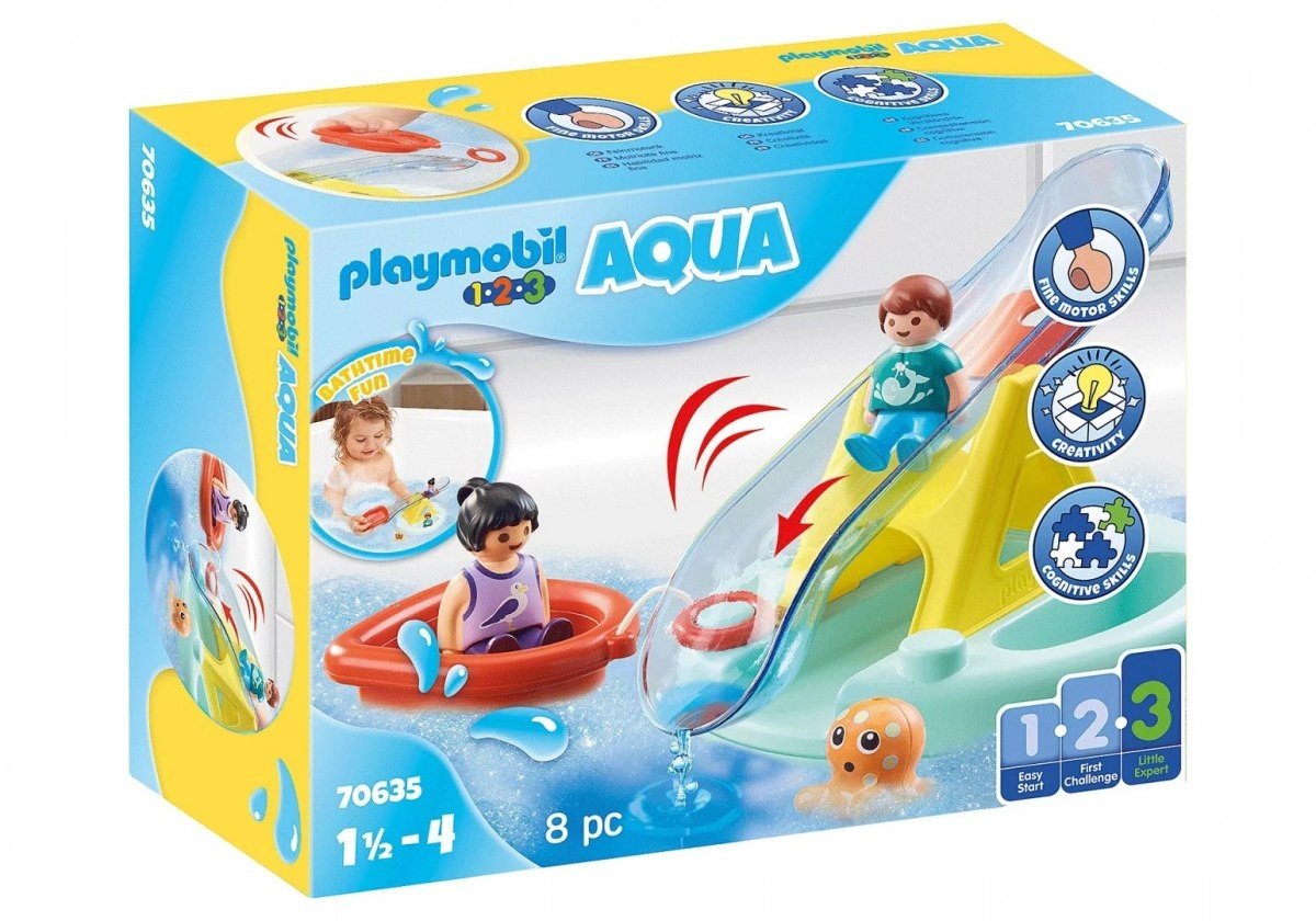 PLAYMOBIL 70635 PŁYWAJĄCA WYSPA ZE ZJEŻDŻALNIĄ