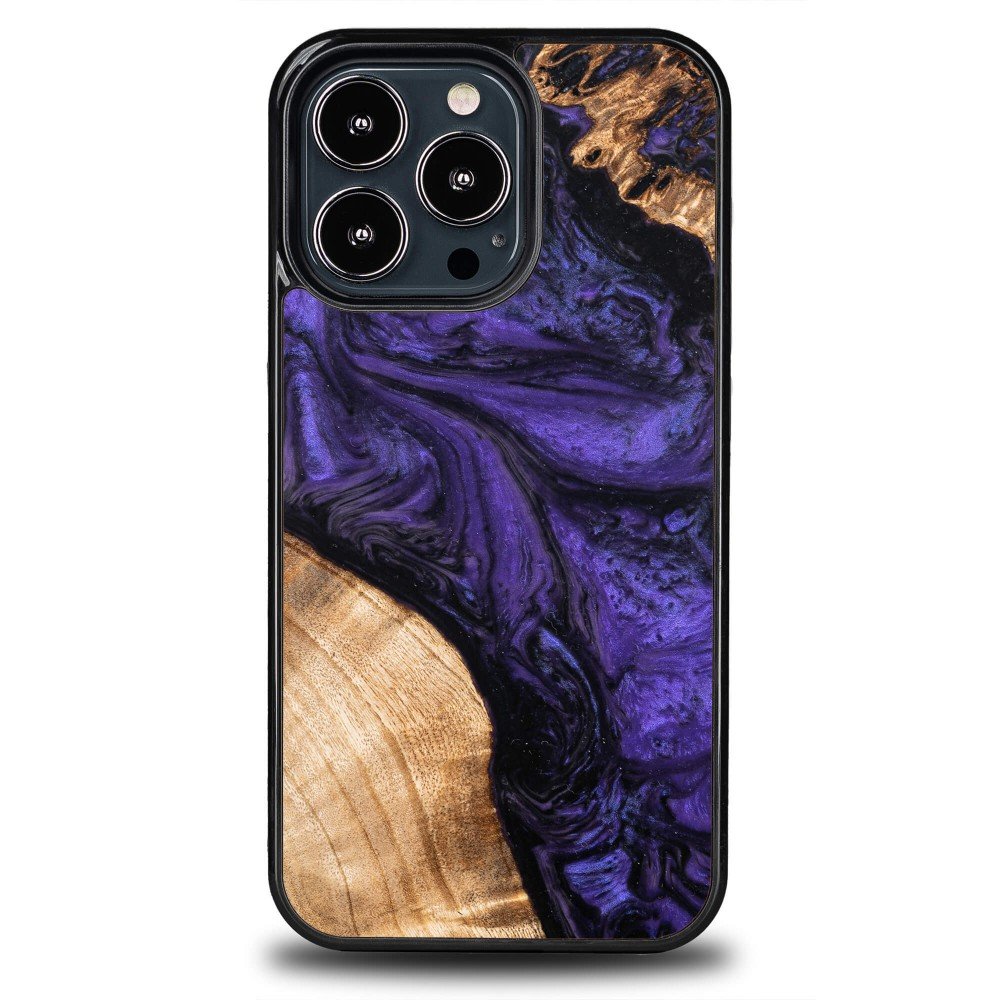 Etui Bewood Unique - iPhone 13 Pro - Violet