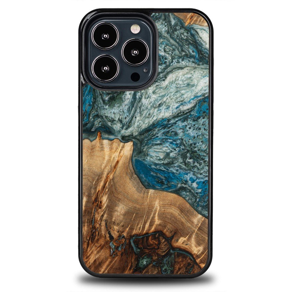 Etui Bewood Unique - iPhone 13 Pro - Planets - Ziemia