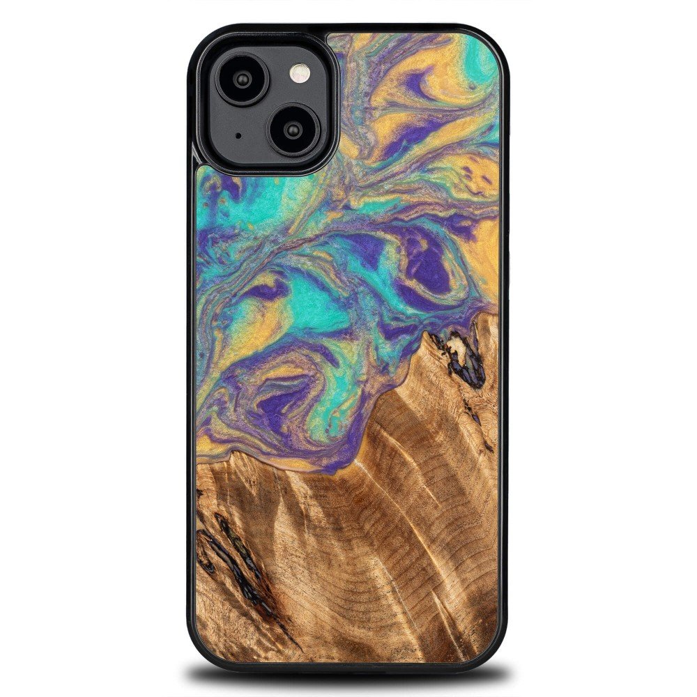 Etui Bewood Unique - iPhone 14 Plus - Planets - Merkury
