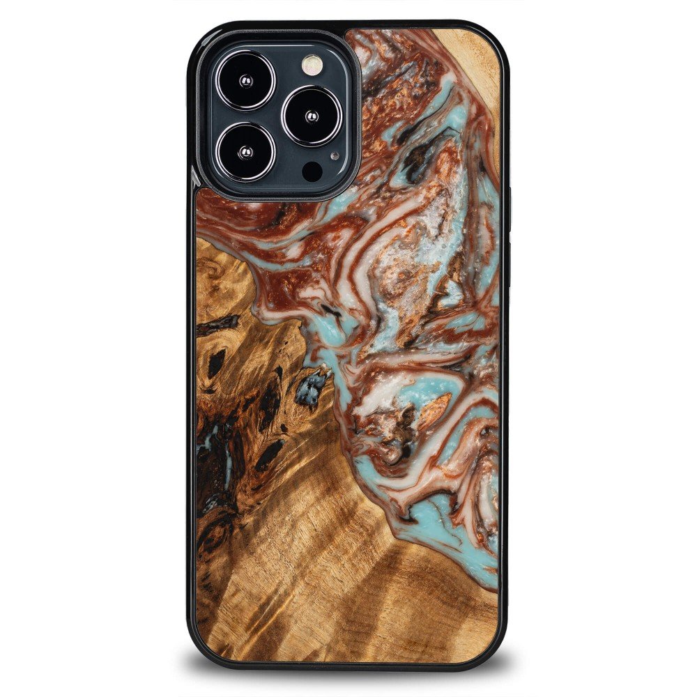 Etui Bewood Unique - iPhone 13 Pro Max - Planets - Jowisz