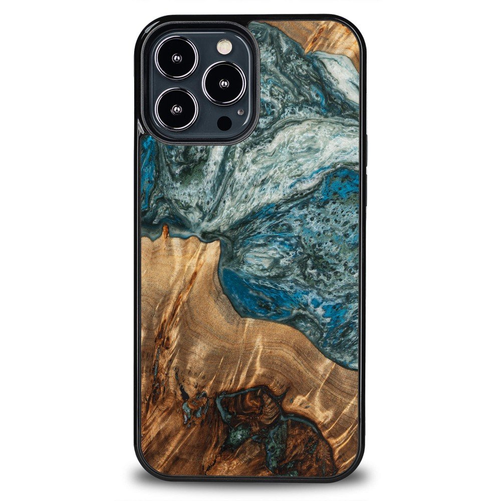 Etui Bewood Unique - iPhone 13 Pro Max - Planets - Ziemia