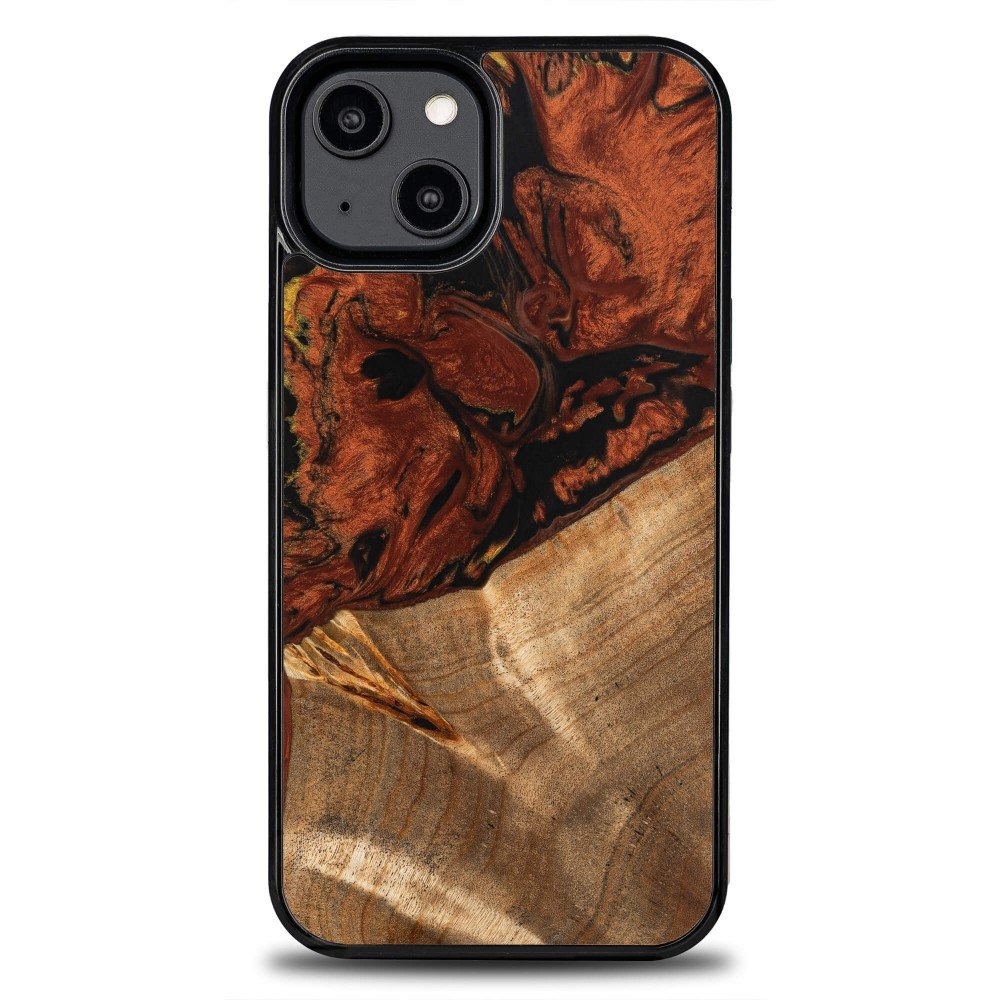 Etui Bewood Unique - iPhone 14 - 4 Żywioły - Ogień
