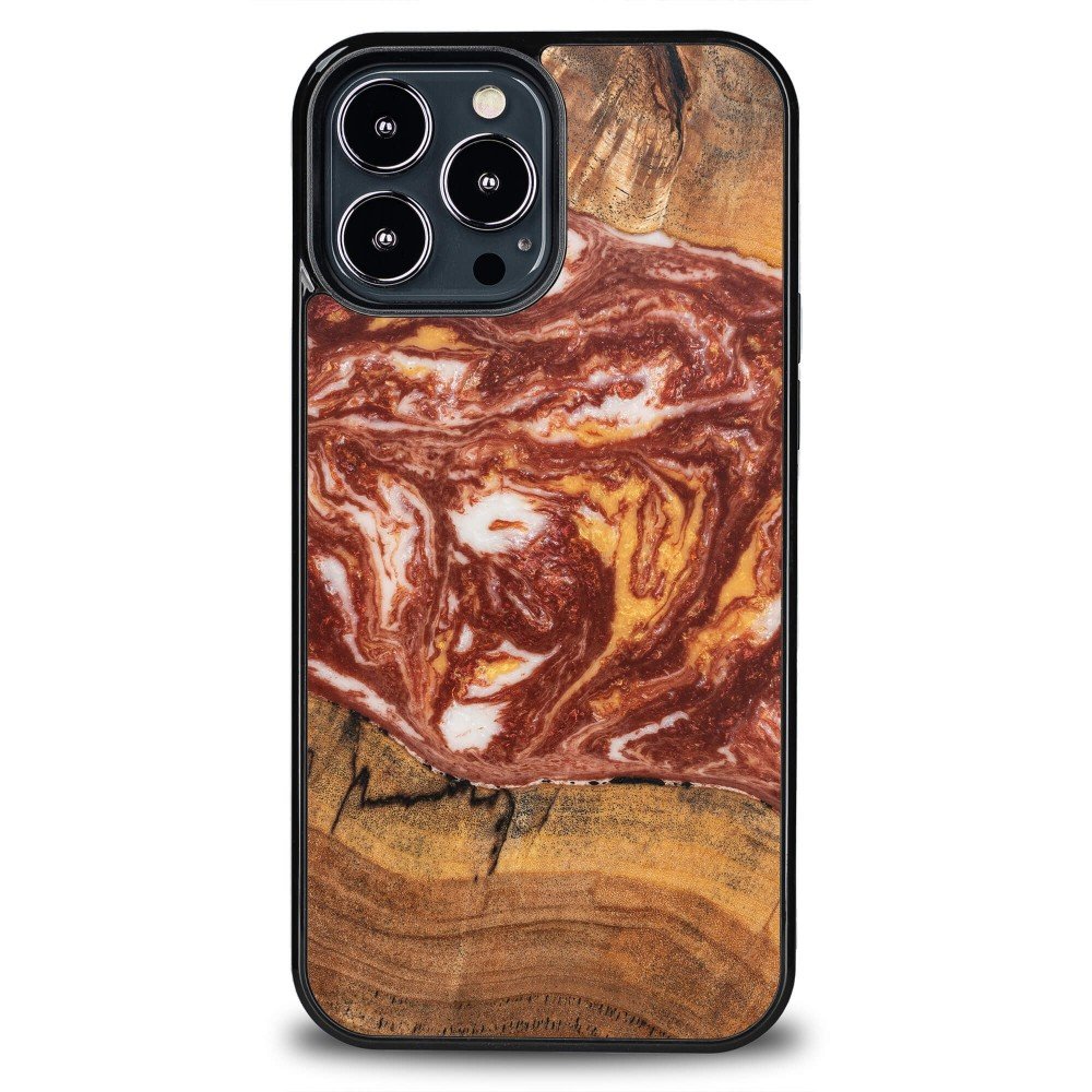 Etui Bewood Unique - iPhone 13 Pro Max - Planets - Mars