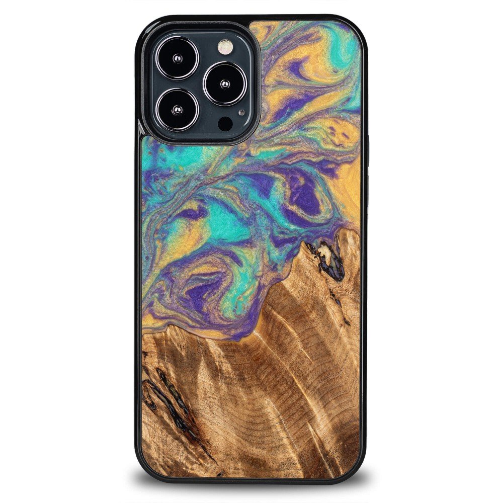 Etui Bewood Unique - iPhone 13 Pro Max - Planets - Merkury