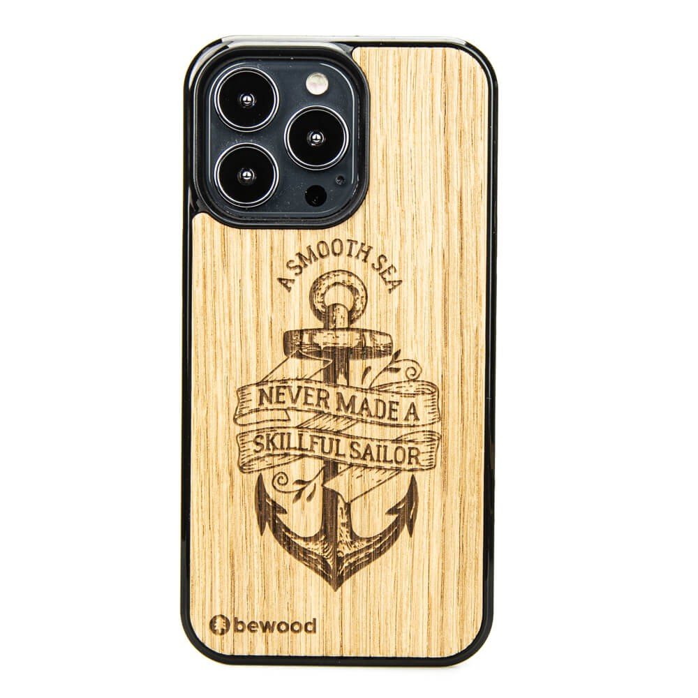 Drewniane Etui iPhone 13 Pro KOTWICA DĄB