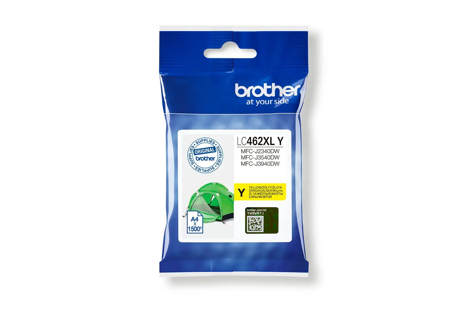 Tusz oryginalny Brother LC-462XL Y yellow (żółty)