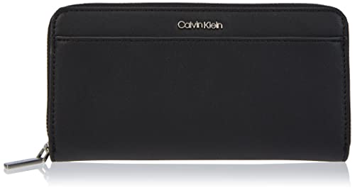 Calvin Klein Damski portfel Must LG Z/A W/Slip, Ck Black, OS, Ck czarny, One Size