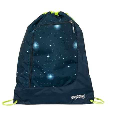 ergobag Plecak dziecięcy Prime Gym Bag uniseks, Atmosbear (niebieski), Einheitsgröße, Torba gimnastyczna