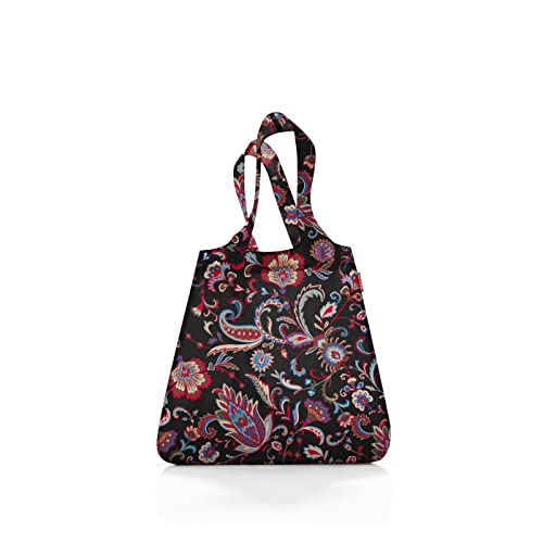 reisenthel Mini maxi shopper – składany kompaktowy plecak – wodoodporny, Couleur:paisley black, Paisley Black, 43,5 x 63 x 6 cm, Shopper