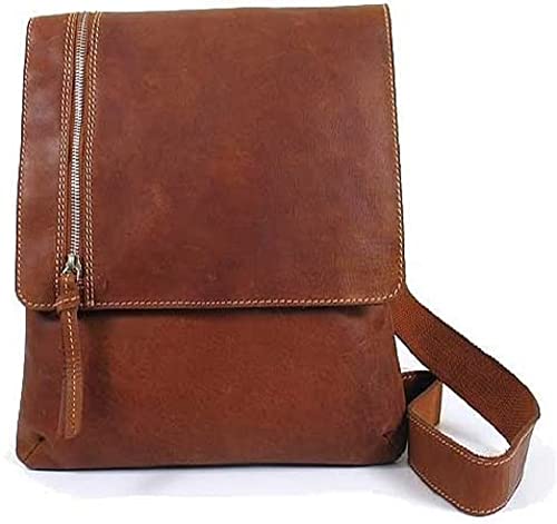 Shalimar Torba listonoszka w formacie A4 z woskowanej skóry bydlęcej