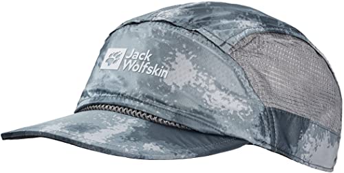 Jack Wolfskin Prelight czapka bejsbolowa Silver Grey All Over rozmiar uniwersalny
