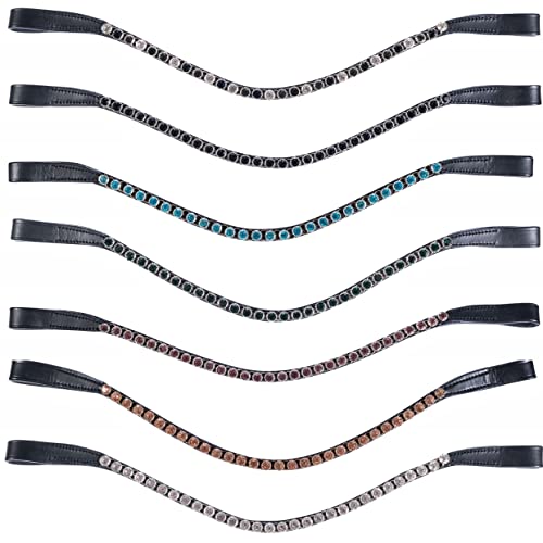 HKM Precious opaska na czoło, ciemnozielona, rozmiar uniwersalny