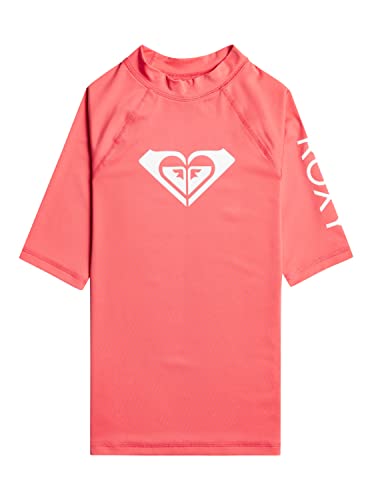 Roxy Lycra Krótki Rękaw WHOLEHEARTED Mädchen 8-16 Różowy 10/M