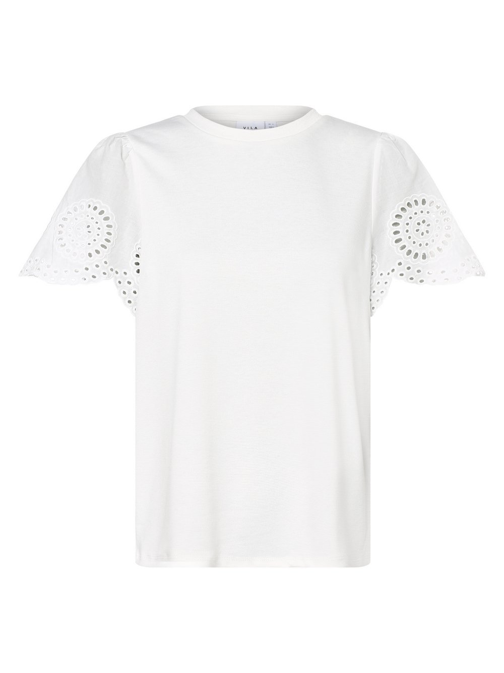 Vila - T-shirt damski, biały