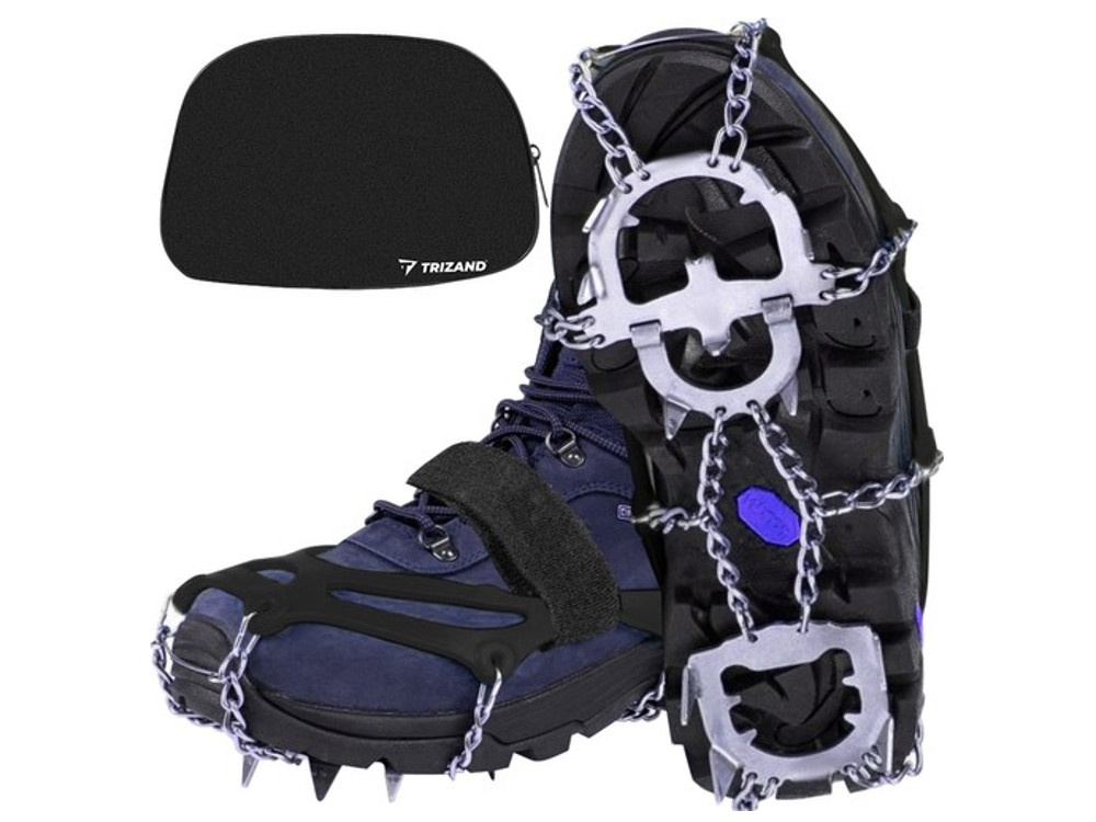 Raczki na Buty Kolce Turystyczne 40-44 Raki + Etui TRIZAND