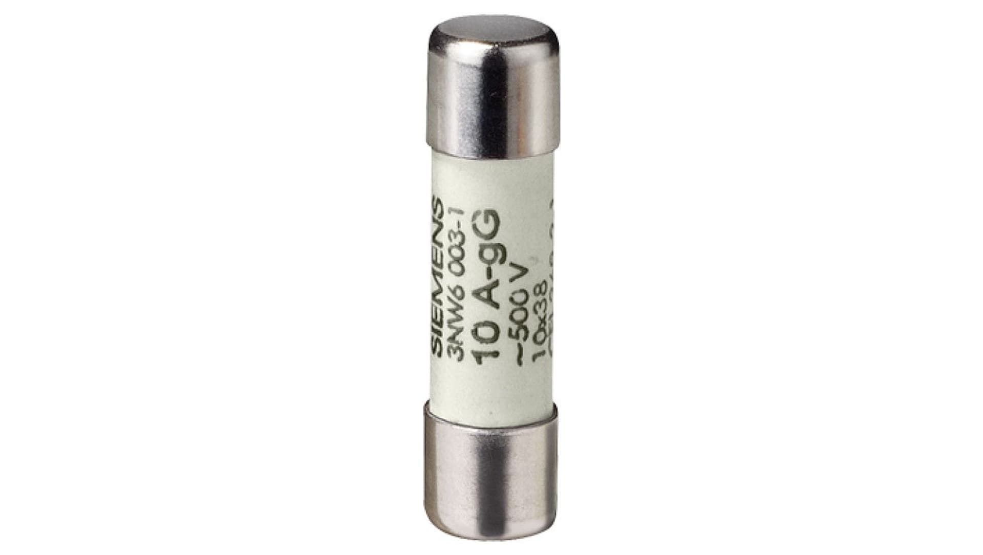 Siemens Wkładka bezpiecznikowa Sentron 10x38mm 1A gG 500VAC 3NW6011-1 3NW6011-1