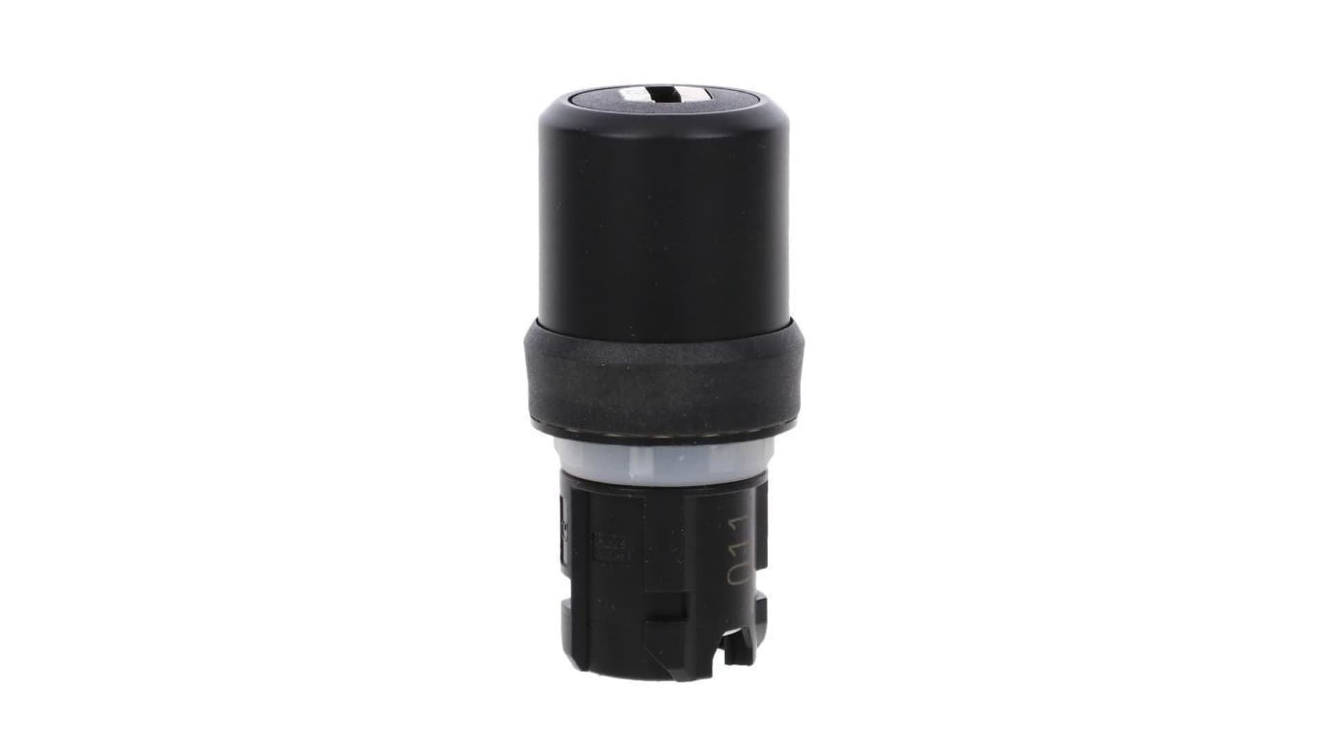 Przełącznik z kluczem BKS 22mm okrągły tworzywo nr E2 (VW) bez klucza 2 poz. O-I monostab. kąt zał. 90 st. 3SU1000-5RF01-0AA0