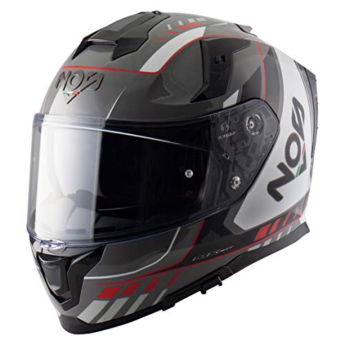 KASK MOTOCYKLOWY NOS NS-10 MIG RED